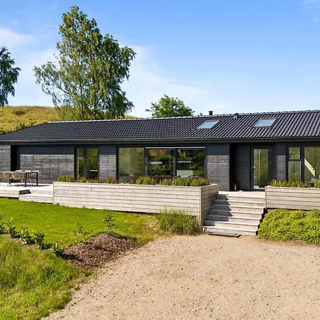 Newly Buily In Handrup With Stunning Views Of The Rolling Landscape Ebeltoft